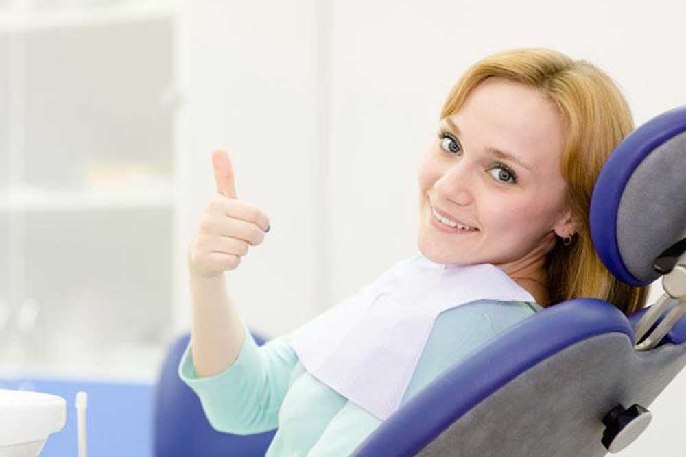 Happy Patient in Dental